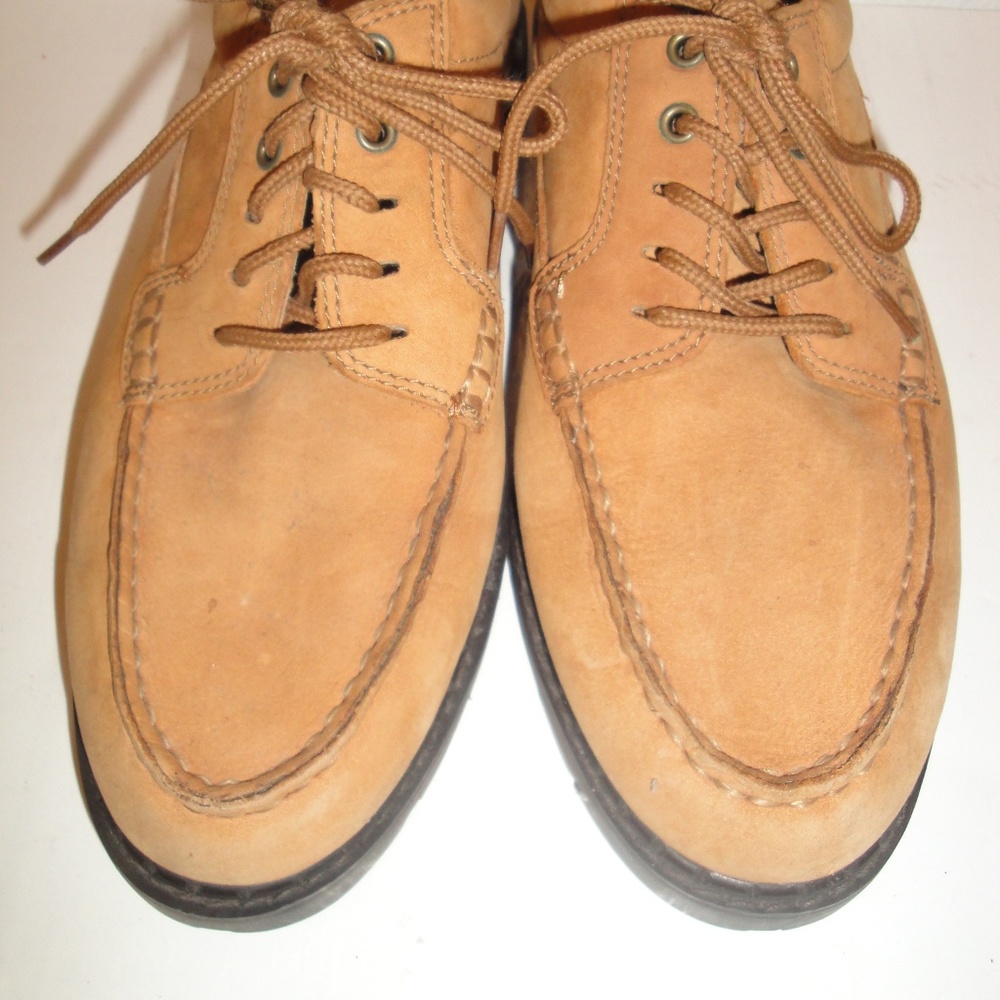 Reebok Cognac Nubuck Leather Walker